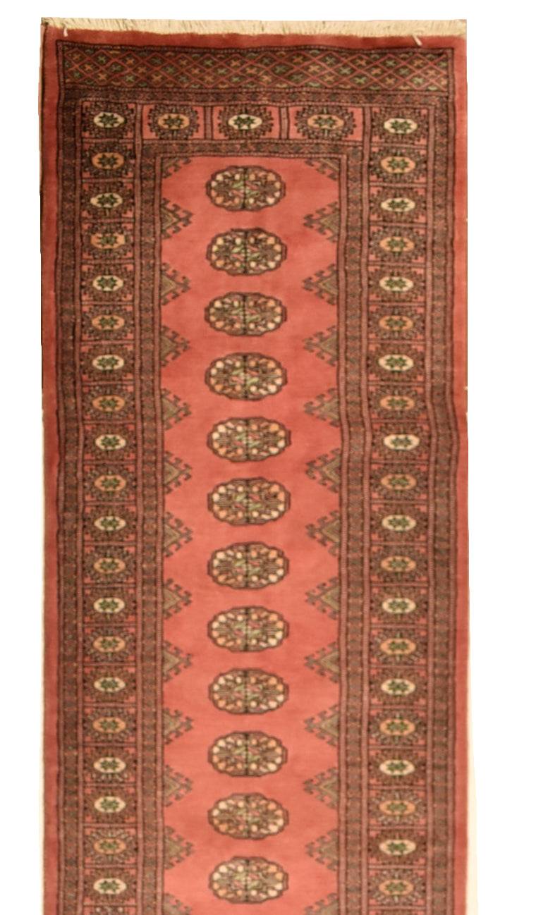 Handmade Traditional Bokhara Hallway Runner | 370 x 76 cm - Najaf Rugs & Textile