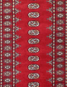 Handmade Traditional Bokhara Hallway Runner | 370 x 78 cm | 12'1" x 2'5" - Najaf Rugs & Textile