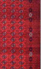 Handmade Traditional Bokhara Hallway Runner | 374 x 89 cm | 12'2" x 2'9" - Najaf Rugs & Textile