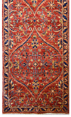 Handmade Traditional Chobi Hallway Runner | 295 x 74 cm | 9'6" x 2'4" - Najaf Rugs & Textile