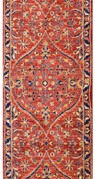 Handmade Traditional Chobi Hallway Runner | 295 x 74 cm | 9'6" x 2'4" - Najaf Rugs & Textile