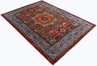 Handmade Traditional Mamluk Chobi Rug | 213 x 154 cm | 7' x 5' - Najaf Rugs & Textile