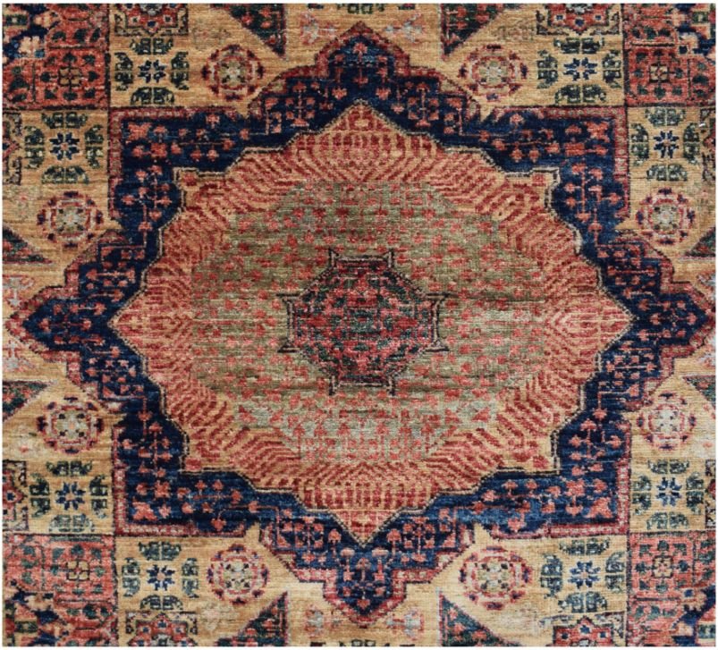 Handmade Traditional Mamluk Hallway Runner | 777 x 80 cm | 25'4" x 2'6" - Najaf Rugs & Textile