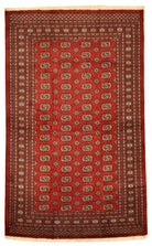 Handmade Traditional Pakistani Bokhara Rug | 277 x 182 cm | 9'1" x 5'9" - Najaf Rugs & Textile