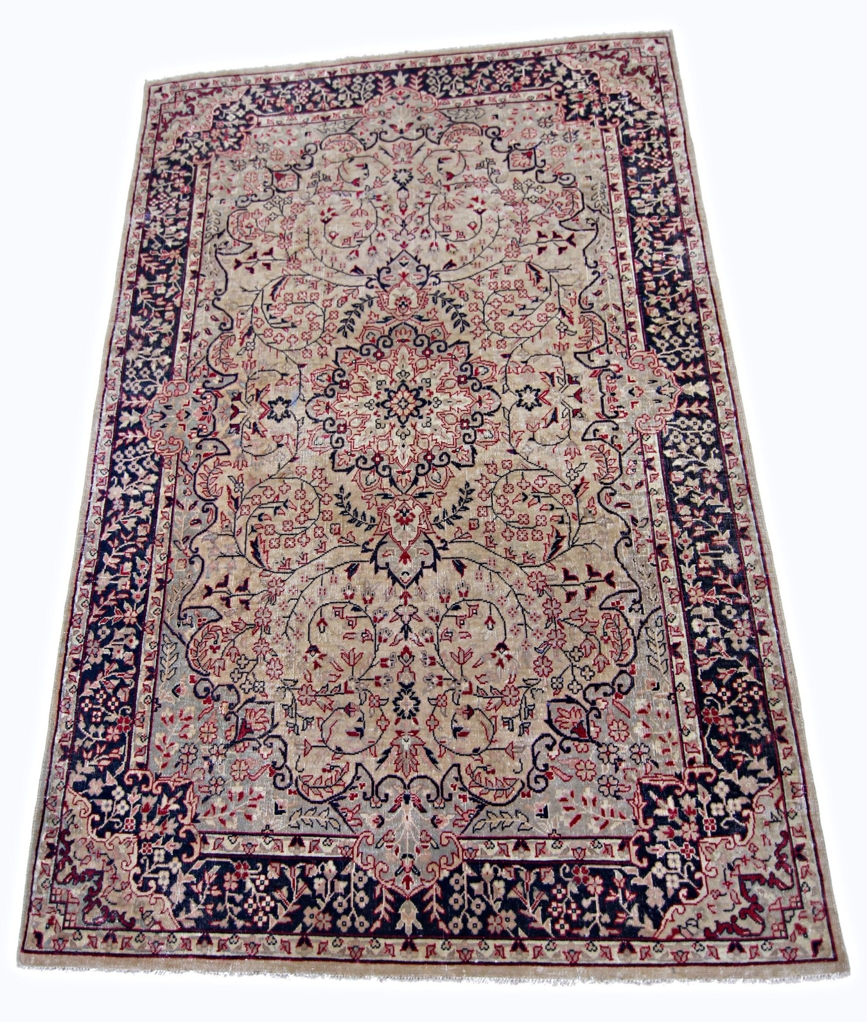 Handmade Traditional Pakistani Rug | 182 x 120 cm | 6' x 4' - Najaf Rugs & Textile