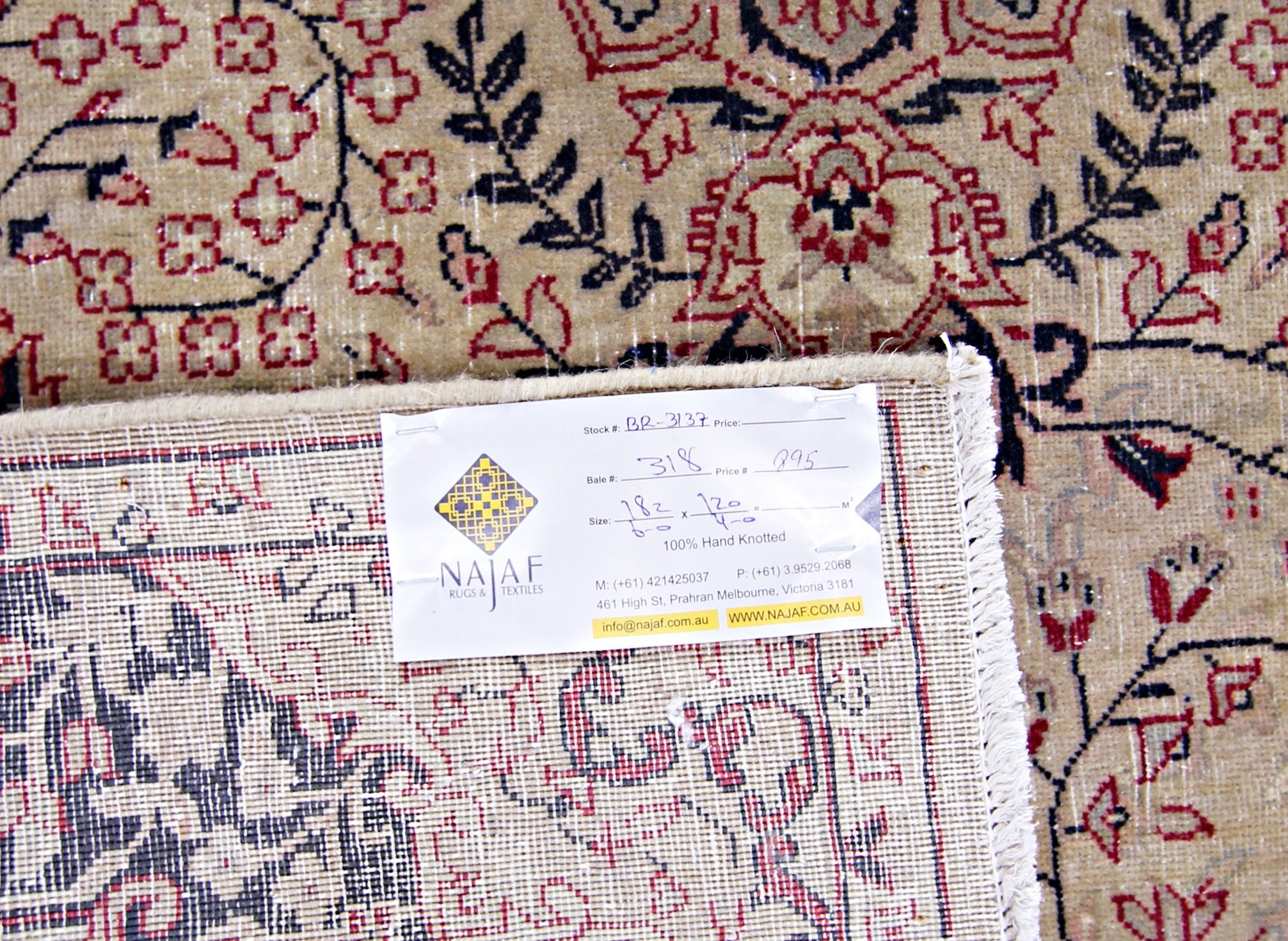 Handmade Traditional Pakistani Rug | 182 x 120 cm | 6' x 4' - Najaf Rugs & Textile