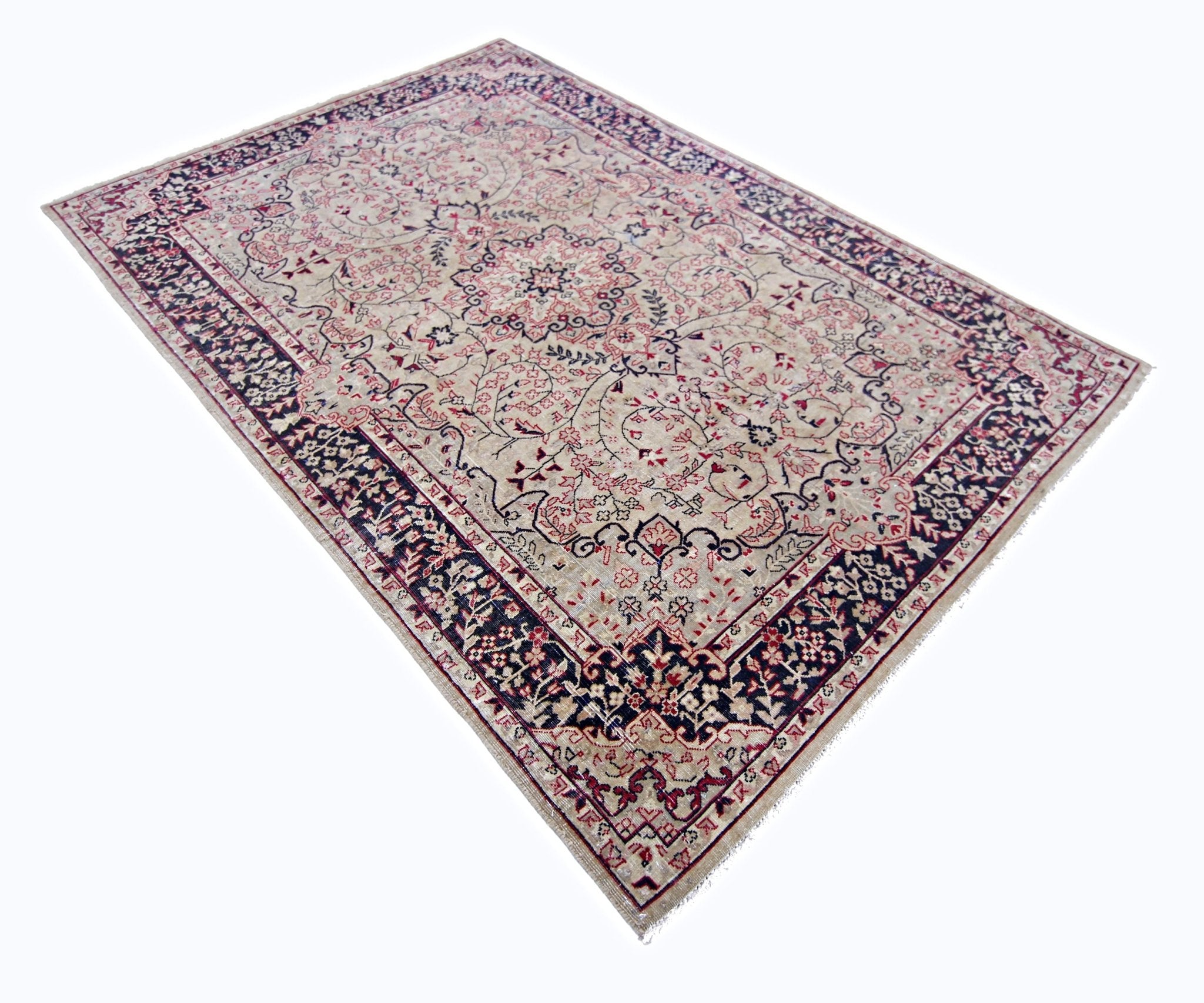 Handmade Traditional Pakistani Rug | 182 x 120 cm | 6' x 4' - Najaf Rugs & Textile