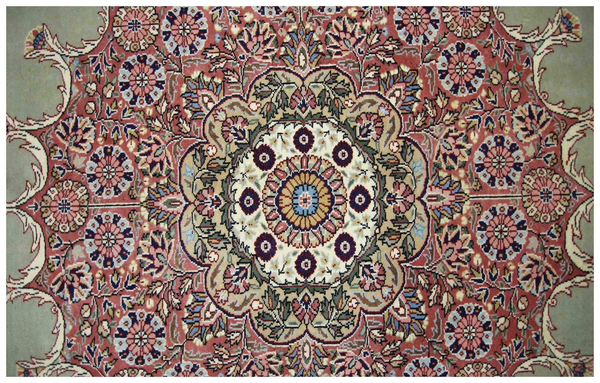 Handmade Traditional Pakistani Rug | 358 x 257 cm | 11'9" x 8'5" - Najaf Rugs & Textile