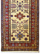 Handmade Traditional Super Kazakh Hallway Runner | 290 x 76 cm | 9'5" x 2'5" - Najaf Rugs & Textile