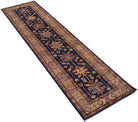 Handmade Traditional Super Kazakh Hallway Runner | 298 x 80 cm | 9'9" x 2'8" - Najaf Rugs & Textile