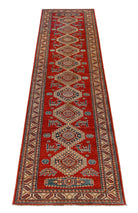 Handmade Traditional Super Kazakh Hallway Runner | 325 x 88 cm | 10'8" x 2'11" - Najaf Rugs & Textile