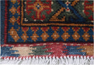 Handmade Traditional Turkmen Mowari Hallway Runner | 306 x 85 cm | 10' x 2'10" - Najaf Rugs & Textile