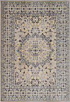 Handmade Transitional Afghan Chobi Mamluk Rug | 239 x 173 cm | 7'10" x 5'8" - Najaf Rugs & Textile