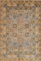 Handmade Transitional Afghan Chobi Rug | 235 x 170 cm | 7'9" x 5'7" - Najaf Rugs & Textile