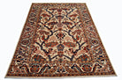 Handmade Transitional Afghan Chobi Rug | 291 x 185 cm | 9'7" x 6'1" - Najaf Rugs & Textile