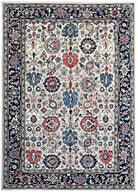 Handmade Transitional Afghan Chobi Rug | 300 x 187 cm | 9'10" x 6'2" - Najaf Rugs & Textile