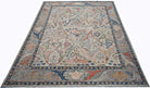 Handmade Transitional Afghan Chobi Rug | 301 x 248 cm | 9'10" x 8'1" - Najaf Rugs & Textile