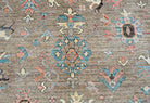 Handmade Transitional Afghan Chobi Rug | 363 x 277 cm | 11'11" x 9'2" - Najaf Rugs & Textile