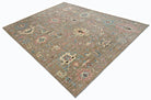 Handmade Transitional Afghan Chobi Rug | 363 x 277 cm | 11'11" x 9'2" - Najaf Rugs & Textile