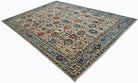 Handmade Transitional Afghan Chobi Rug | 425 x 306 cm | 13'11" x 10' - Najaf Rugs & Textile