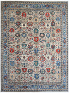 Handmade Transitional Afghan Chobi Rug | 425 x 306 cm | 13'11" x 10' - Najaf Rugs & Textile