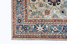 Handmade Transitional Afghan Chobi Rug | 445 x 359 cm | 14'7" x 11'9" - Najaf Rugs & Textile