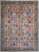 Handmade Transitional Afghan Chobi Rug | 452 x 358 cm | 14'10" x 11'1" - Najaf Rugs & Textile