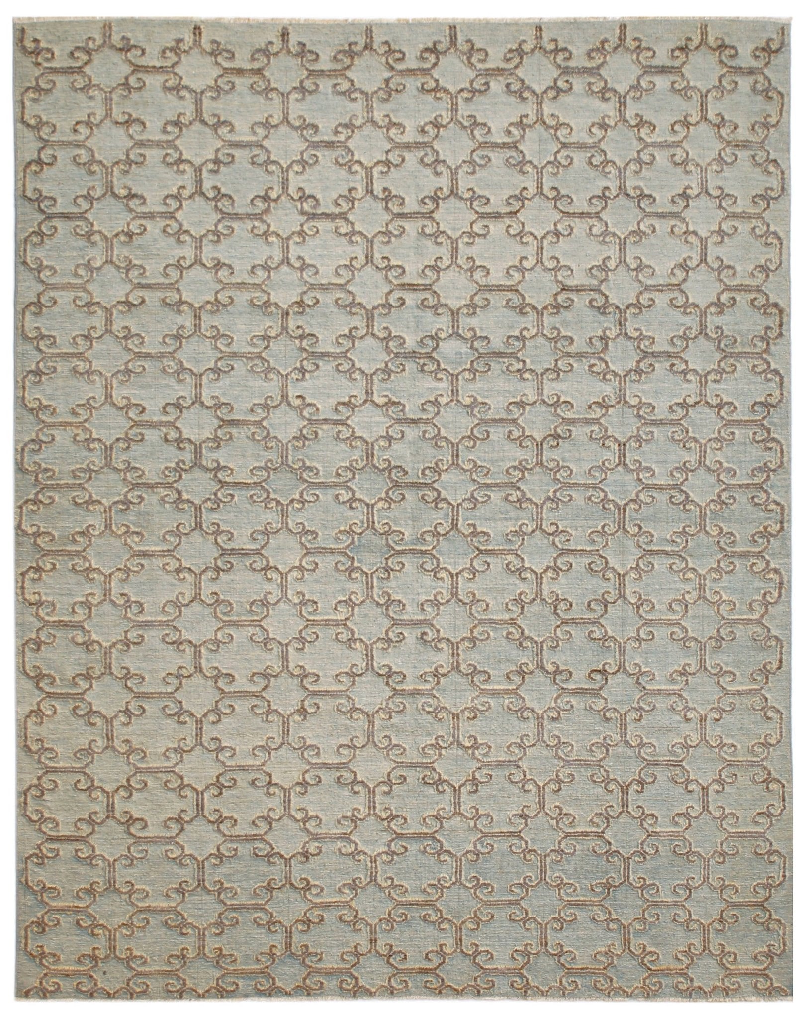 Handmade Transitional Barjasta Rug | 307 x 244 cm | 10'1" x 8' - Najaf Rugs & Textile