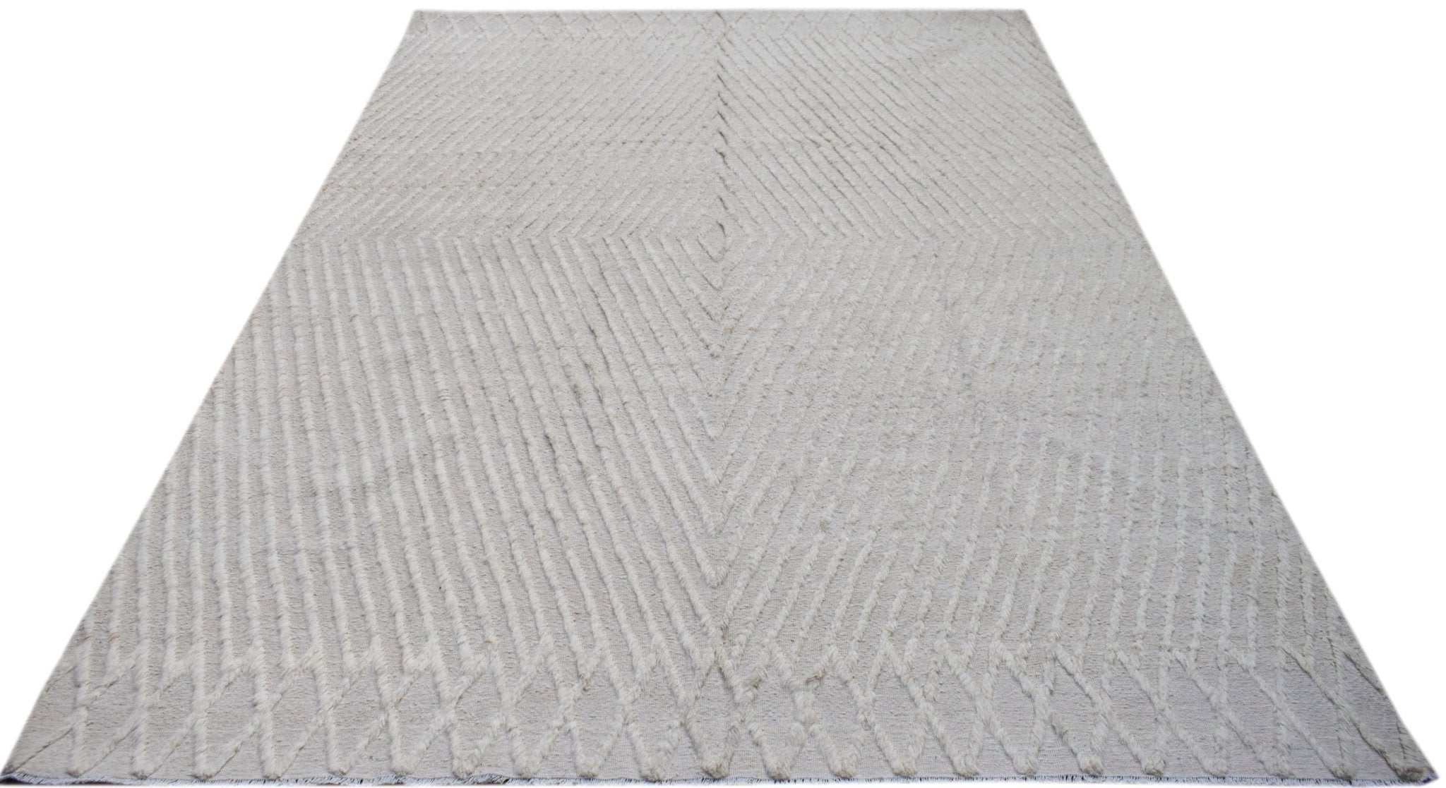 Handmade Transitional Barjasta Rug | 363 x 270 cm | 11'11" x 8'11" - Najaf Rugs & Textile