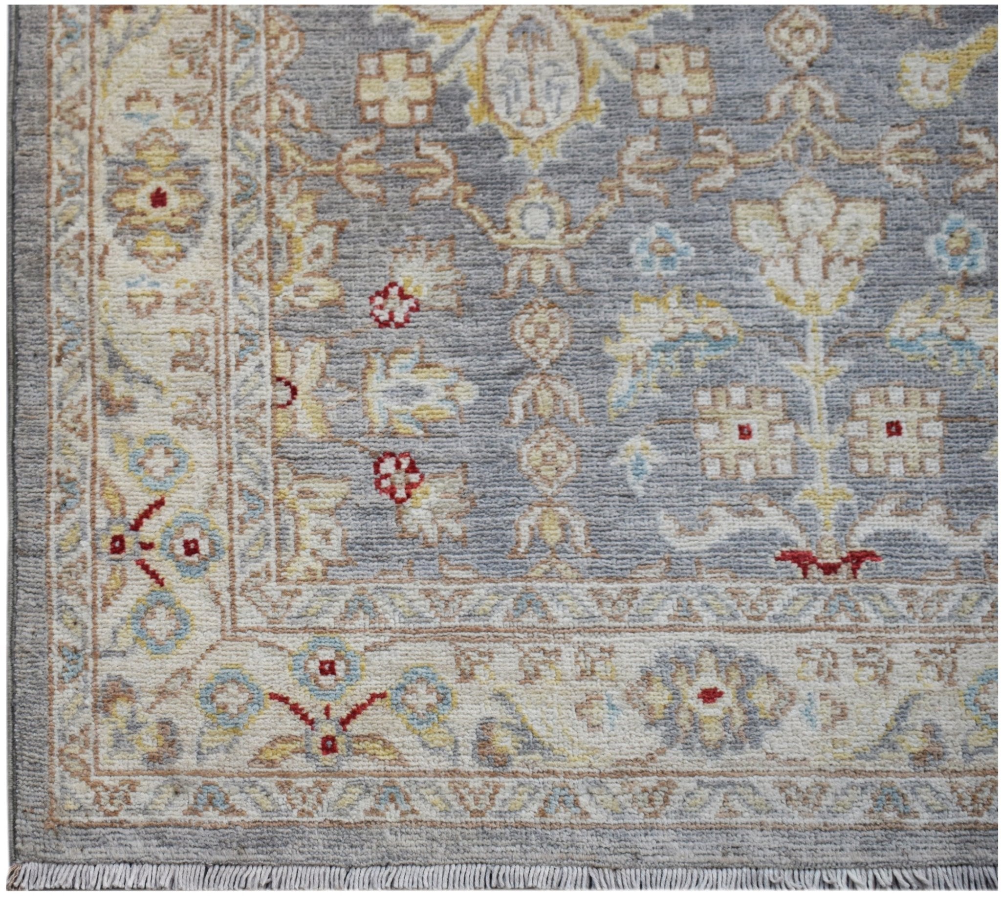 Handmade Transitional Chobi Hallway Runner | 543 x 76 cm | 17'10" x 2'6" - Najaf Rugs & Textile