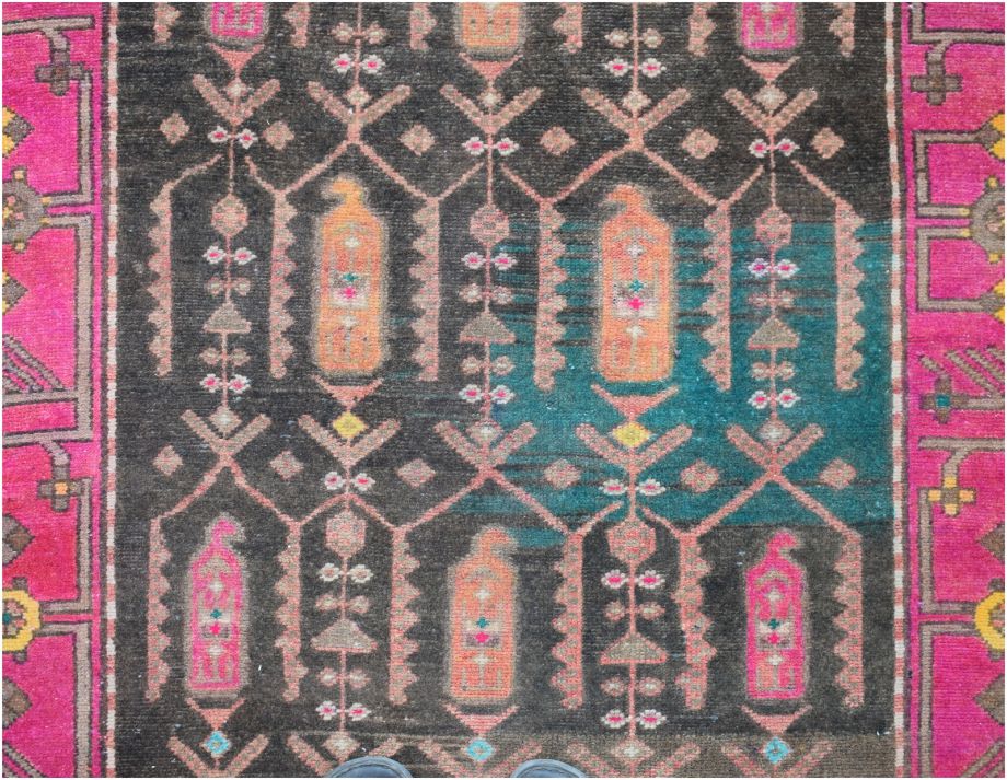 Handmade Tribal Abrash Collection Hallway Runner | 312 x 106 cm | 10'3" x 3'8" - Najaf Rugs & Textile