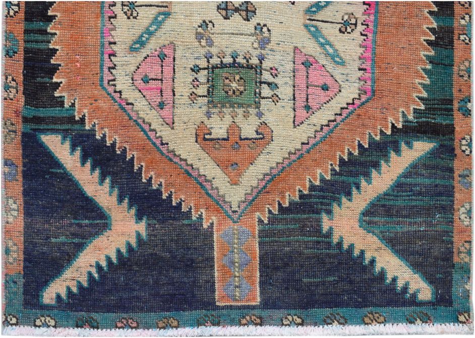 Handmade Tribal Abrash Collection Hallway Runner | 334 x 79 cm - Najaf Rugs & Textile