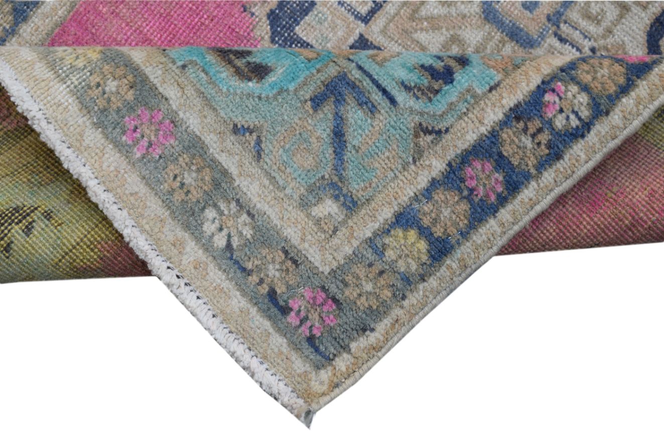 Handmade Tribal Abrash Collection Hallway Runner | 339 x 66 cm - Najaf Rugs & Textile