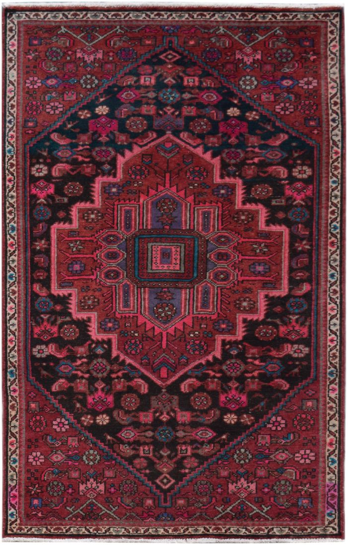 Handmade Tribal Abrash Collection Rug | 167 x 101 cm | 5'4" x 3'3" - Najaf Rugs & Textile