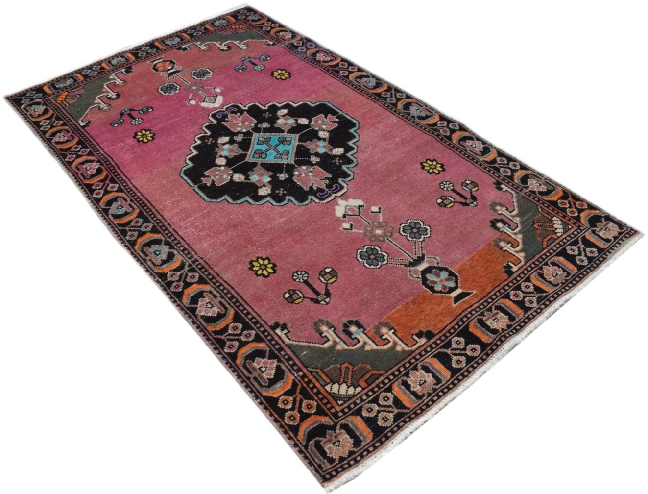 Handmade Tribal Abrash Collection Rug | 195 x 119 cm | 6'3" x 3'9" - Najaf Rugs & Textile