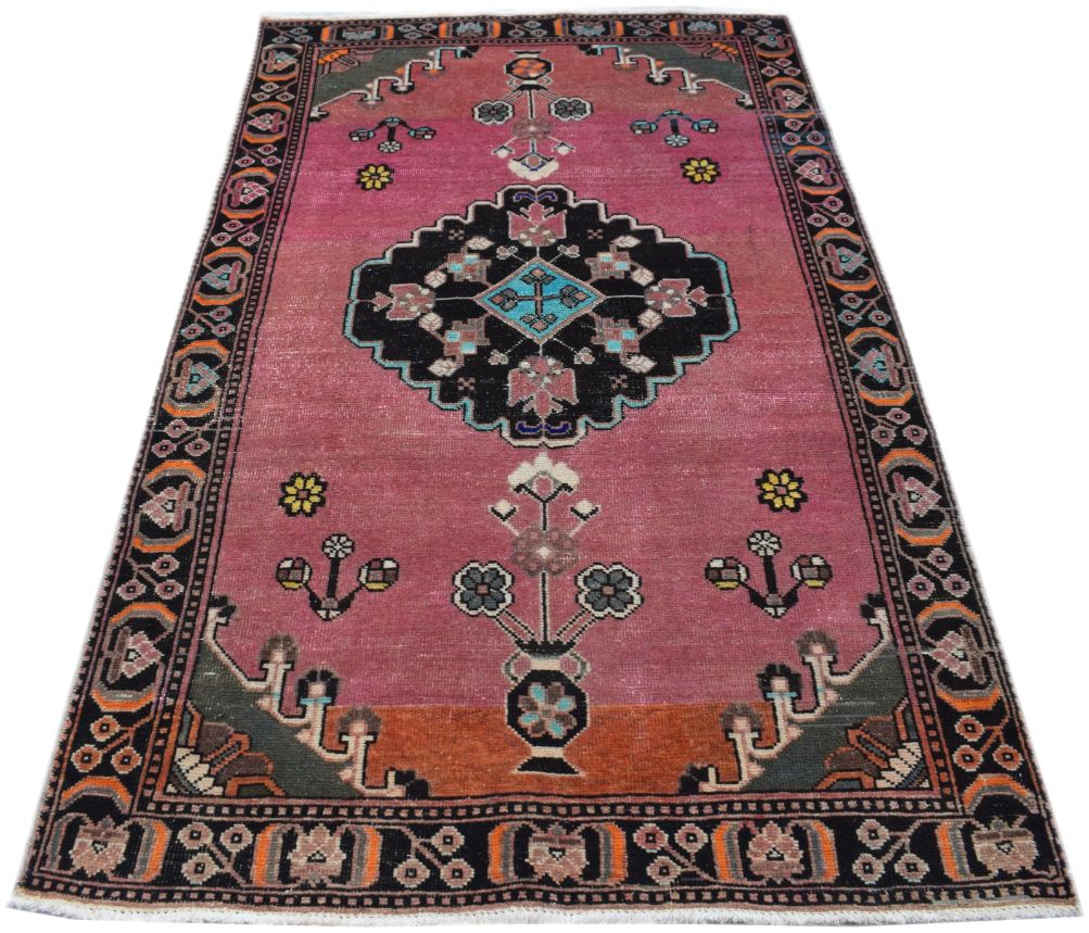 Handmade Tribal Abrash Collection Rug | 195 x 119 cm | 6'3" x 3'9" - Najaf Rugs & Textile