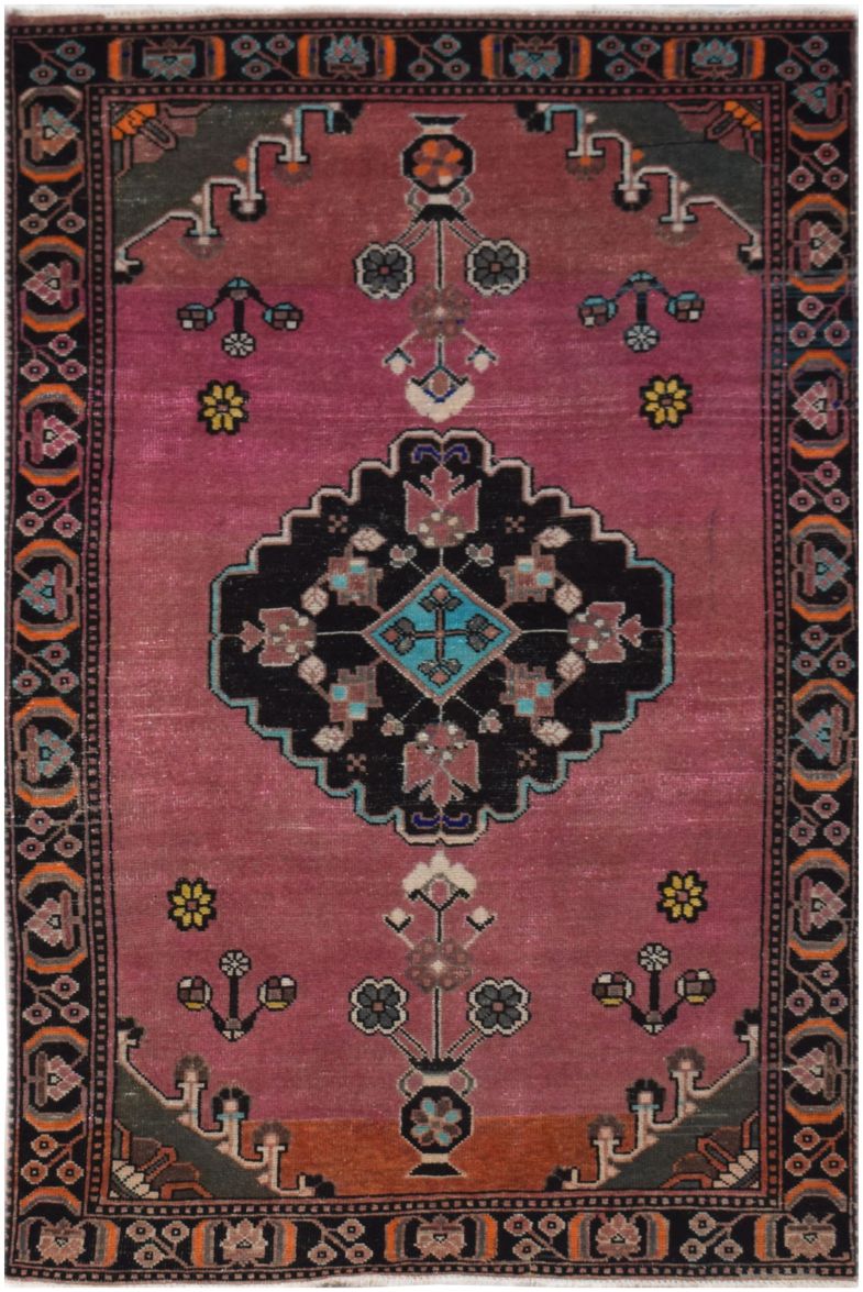 Handmade Tribal Abrash Collection Rug | 195 x 119 cm | 6'3" x 3'9" - Najaf Rugs & Textile