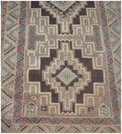 Handmade Tribal Afghan Balouch Hallway Runner | 205 x 80 cm | 6'9" x 2'8" - Najaf Rugs & Textile