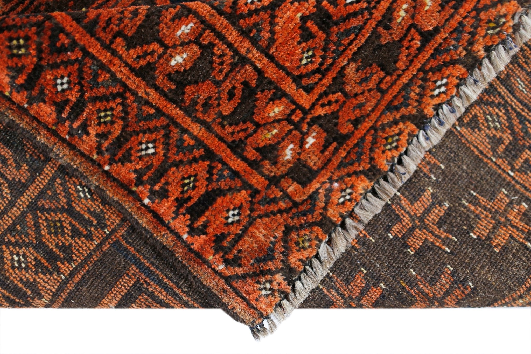 Handmade Tribal Afghan Balouch Prayer Rug | 91 x 70 cm | 3' x 2'4" - Najaf Rugs & Textile