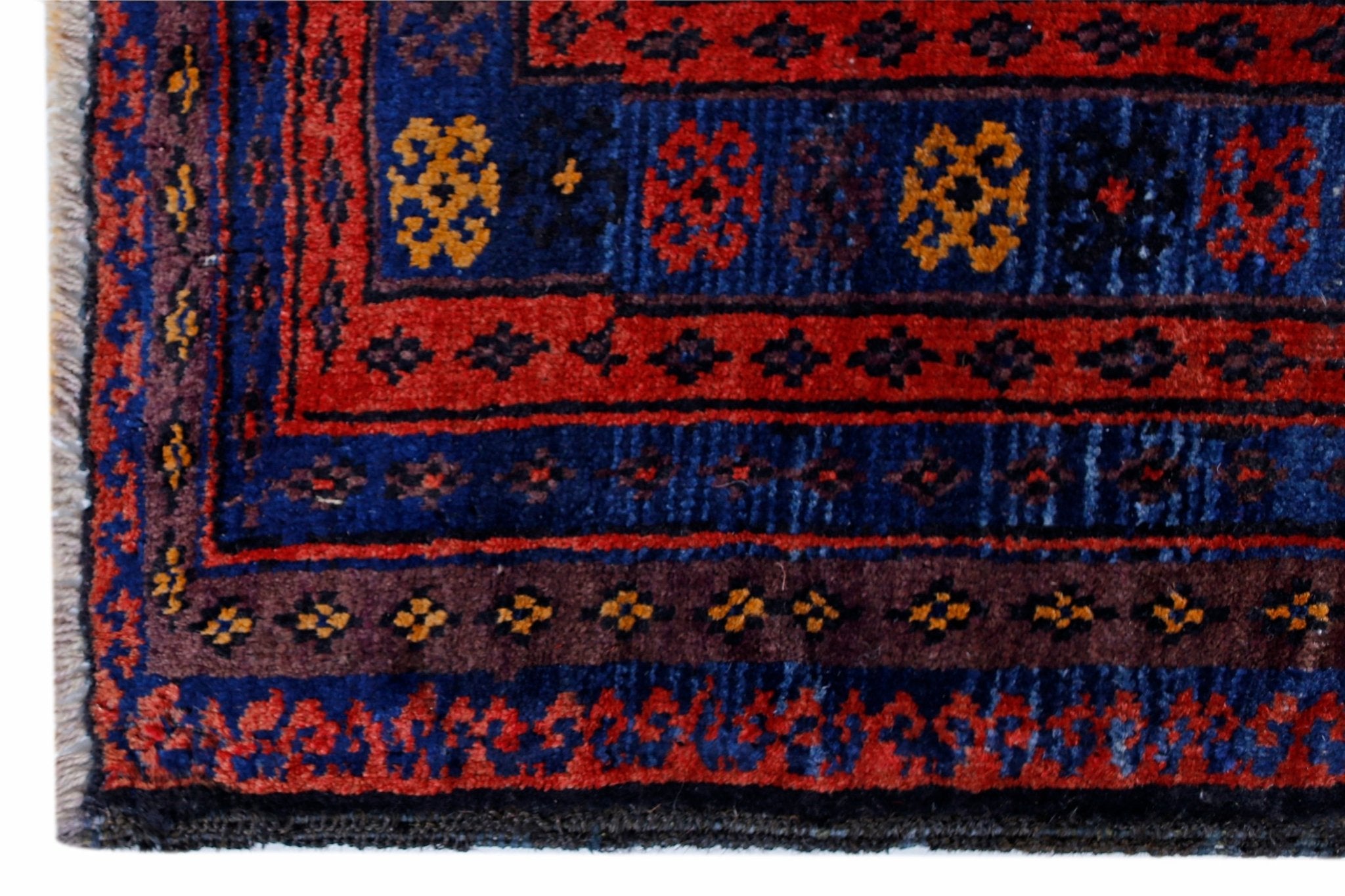 Handmade Tribal Afghan Balouch Rug | 125 x 93 cm | 4'1" x 3'1" - Najaf Rugs & Textile