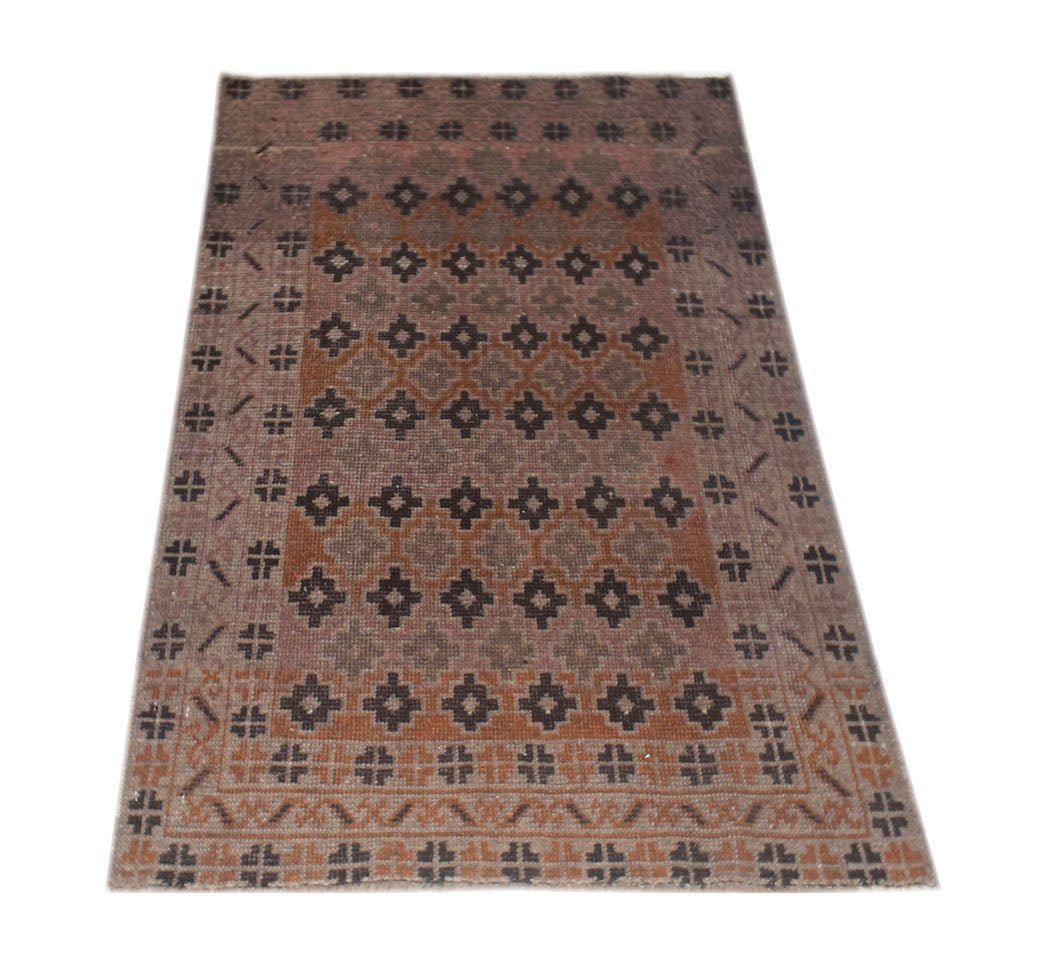 Handmade Tribal Afghan Balouch Rug | 127 x 83 cm | 4'2" x 2'9" - Najaf Rugs & Textile