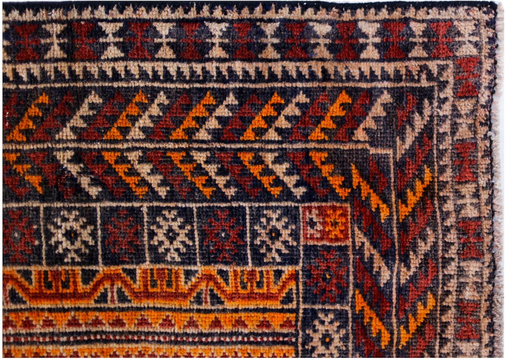 Handmade Tribal Afghan Balouch Rug | 130 x 84 cm | 4'3" x 2'9" - Najaf Rugs & Textile