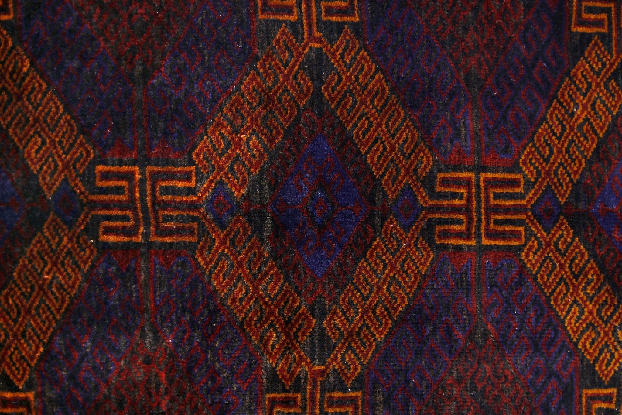 Handmade Tribal Afghan Balouch Rug | 136 x 87 cm | 4'6" x 2'10" - Najaf Rugs & Textile