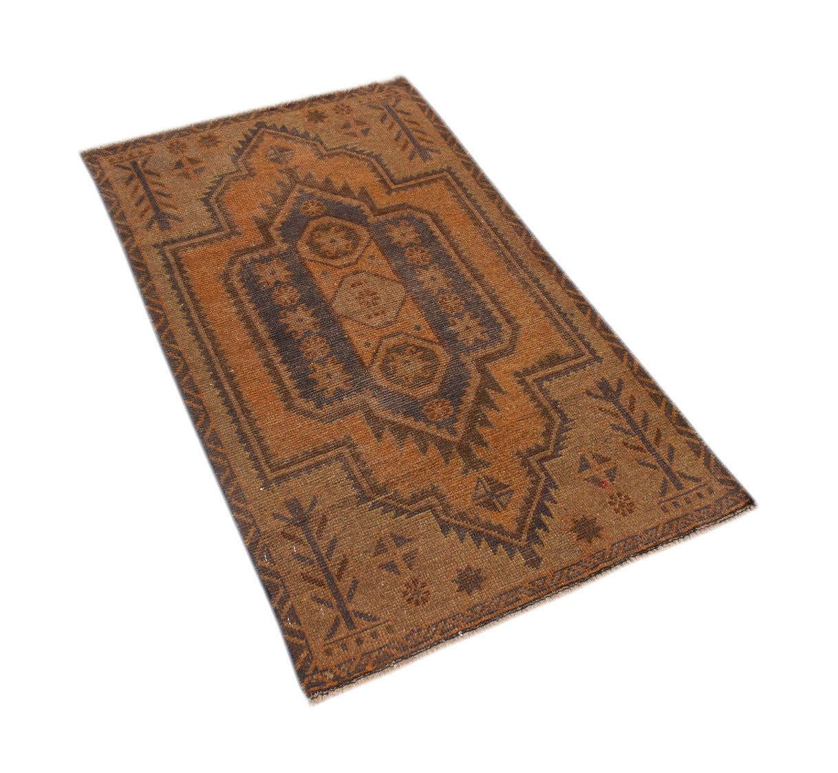 Handmade Tribal Afghan Balouch Rug | 139 x 82 cm | 4'7" x 2'8" - Najaf Rugs & Textile