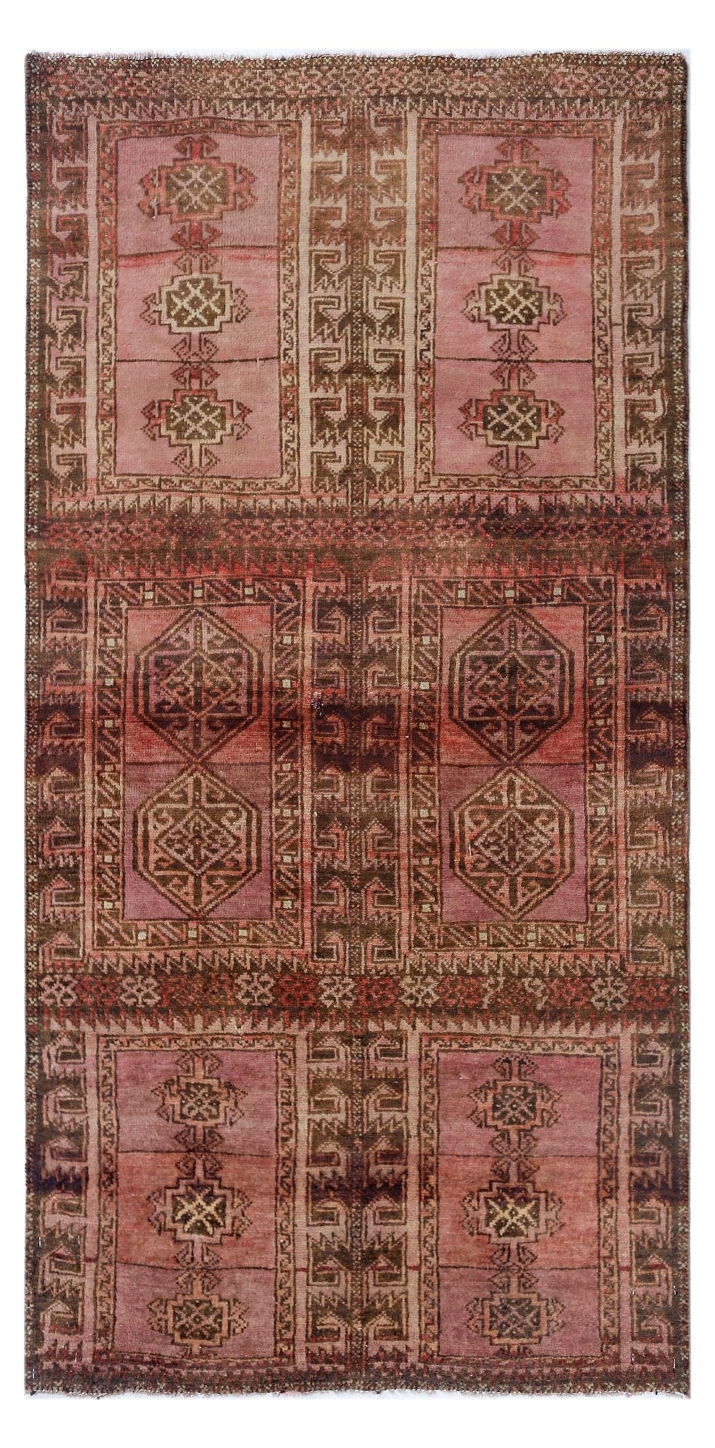 Handmade Tribal Afghan Balouch Rug | 142 x 70 cm | 4'8" x 2'3" - Najaf Rugs & Textile