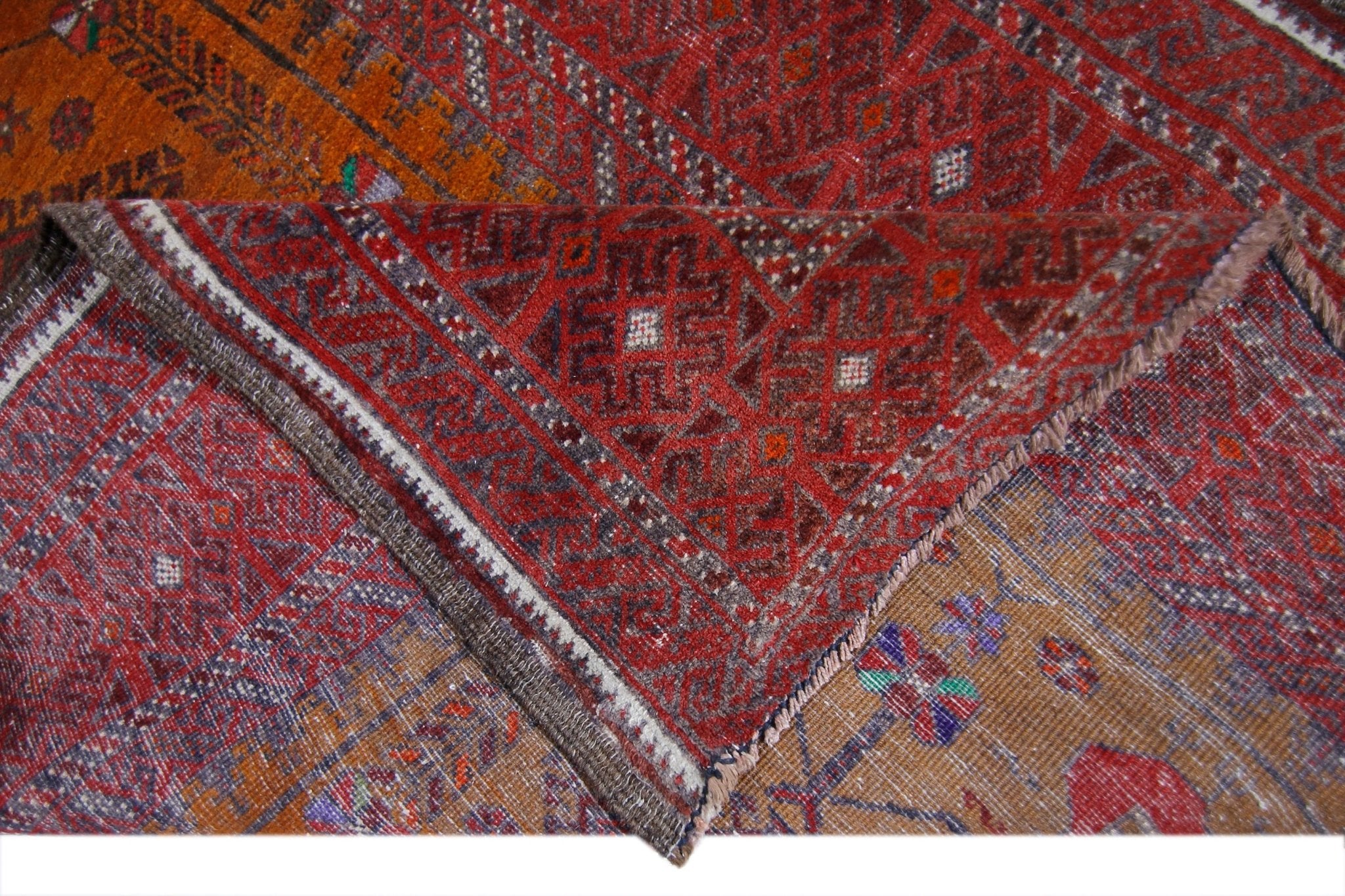 Handmade Tribal Afghan Balouch Rug | 146 x 88 cm | 4'10" x 2'10" - Najaf Rugs & Textile