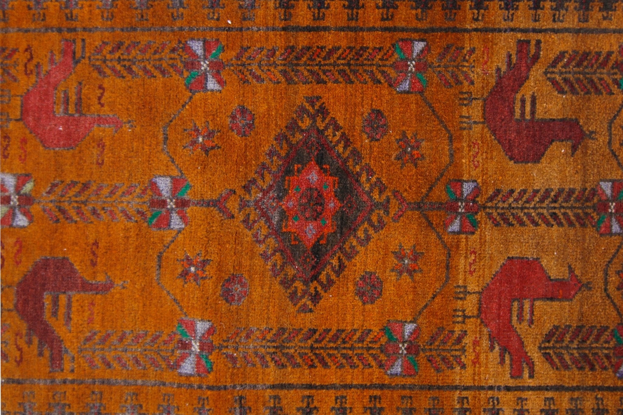 Handmade Tribal Afghan Balouch Rug | 146 x 88 cm | 4'10" x 2'10" - Najaf Rugs & Textile