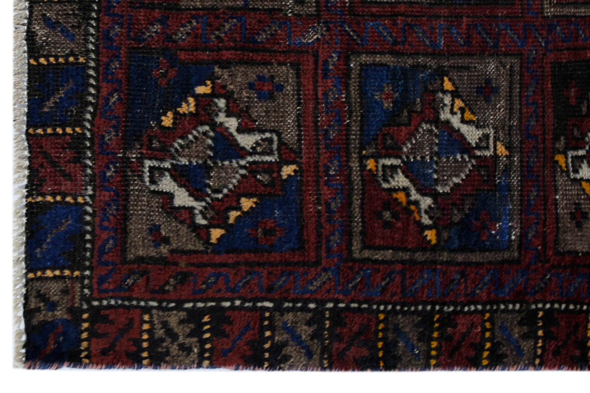 Handmade Tribal Afghan Balouch Rug | 148 x 76 cm | 4'10" x 2'6" - Najaf Rugs & Textile