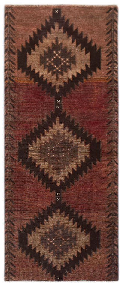 Handmade Tribal Afghan Balouch Rug | 171 x 73 cm | 5'7" x 2'5" - Najaf Rugs & Textile