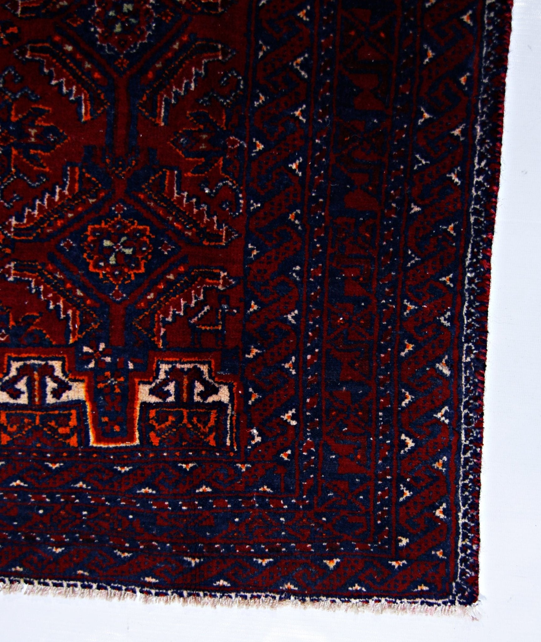 Handmade Tribal Afghan Balouch Rug | 171 x 92 cm | 5'7" x 3' - Najaf Rugs & Textile